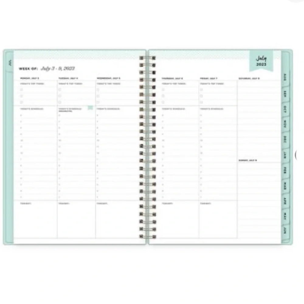 Day Designer 2023-24 Academic Planner with Notes Pages